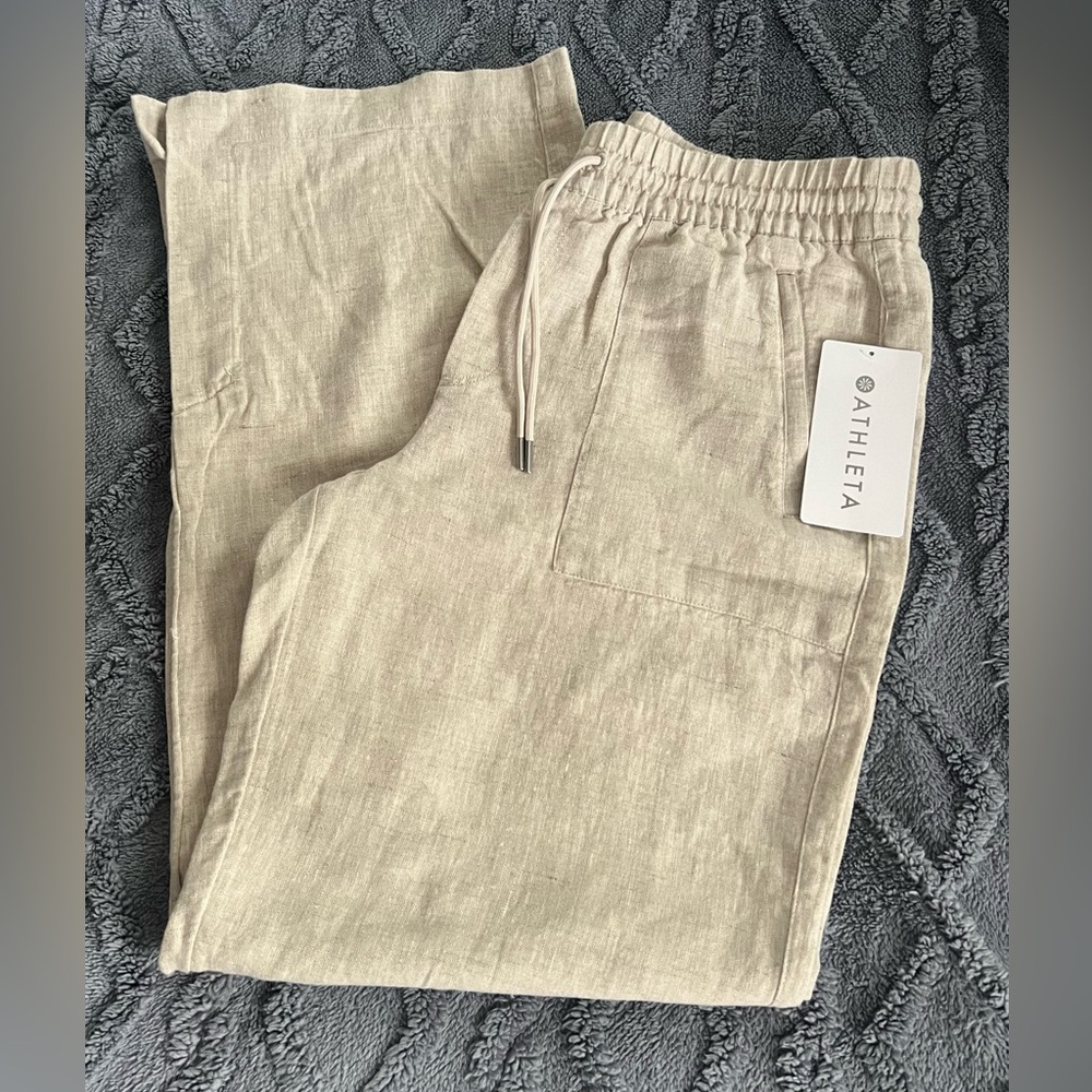 Athleta linen pant